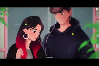 2d music video animation, cartoon animation, 2d animation video, 2d short film