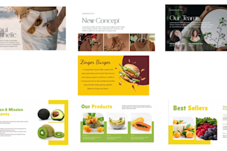 design powerpoint presentations and infographics