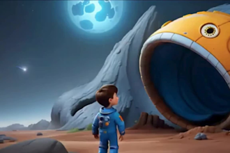 create 3d pixar style ai animation kids cartoon video storytelling animation