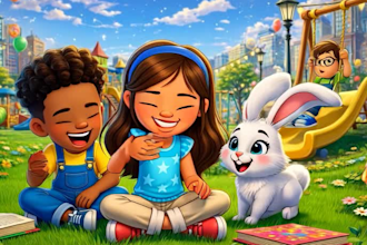 do children story book illustration handrawn watercolour illustrations, book art