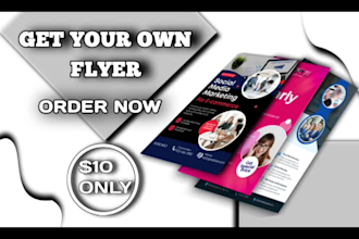 do awesome pizza and burger, restaurant flyer, food menu shopify banner design
