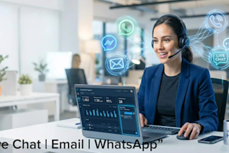 do customer service and chat support