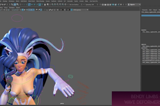 3d rig,blendshape,facial rigging,ik fk,morphs,weight painting,controller,arkit52