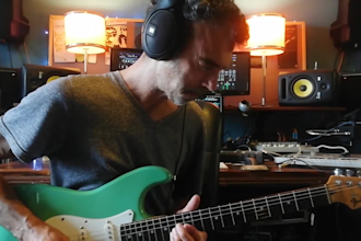 record creative guitar tracks for your proyect