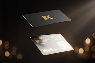 design a professional and modern business card