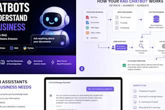 build an ai chatbot using openai, langchain and rag