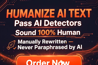 humanize ai generated content to sound natural and pass ai detectors