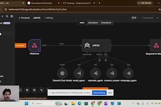 build ai automation workflows using n8n and langchain