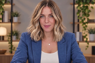 create a premium ai avatar video voiced by me in english or french