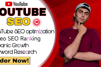 be your youtube video manager for SEO, growth, and audience engagement