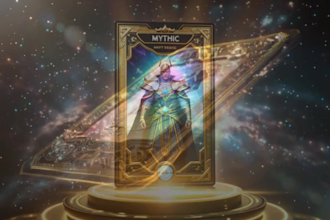 create 3d nft card animation, crypto coin and trading card design