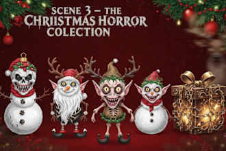 create halloween horror ai scary video intro halloween greeting ai animation