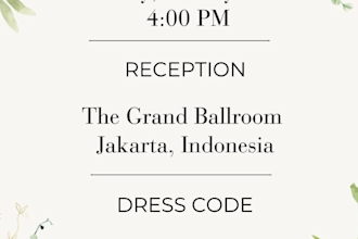 design elegant editable wedding invitation template in canva