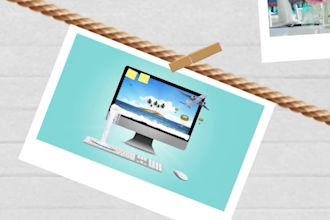 create a professional photo slideshow video or photo montage