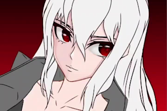 do character commission in anime style
