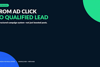 run meta and google ads for real estate lead generation
