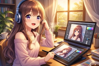 create image animation and lofi loop animation for you