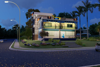 design lighting projects using  lumion