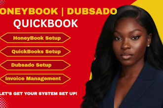 setup honeybook dubsado and quickbooks business workflows