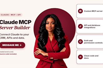 build custom claude mcp server, ai tools and API integrations
