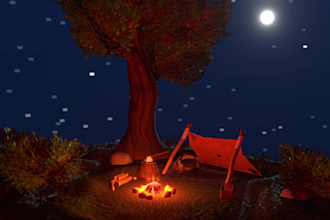create stylized 3d game props and assets