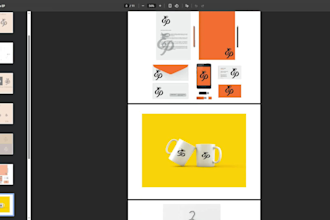 create your brand identity and card