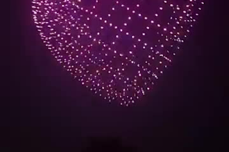do 3d drone light show, drone show animation for wedding and proposal video, vfx
