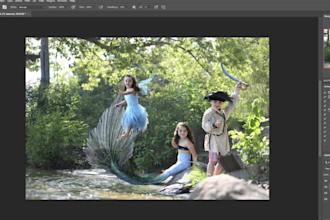 create cinematic photoshop composites and photo manipulations