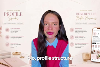 optimize your instagram bio and profile to attract clients