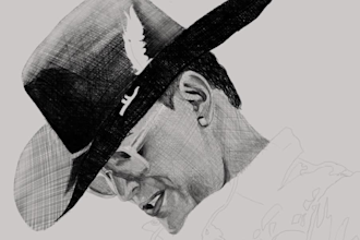 do custom portrait desings