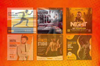 design social media post canva templates instagram post social media design