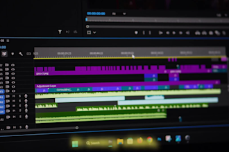 edit a cinematic event highlight video