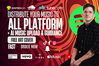 be executive music manager, handle distribution, and build your career rollout