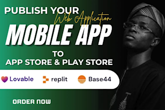 publish lovable base44 supabase app ios android capacitor apple sign in