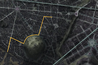 create route animation video for your fantasy map, world map, travel map