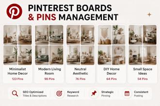 be your pinterest manager for branding, traffic and growth