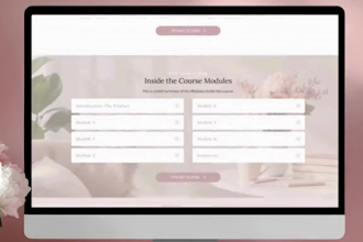 systeme io online course website systeme io sales funnel wordpress landing page