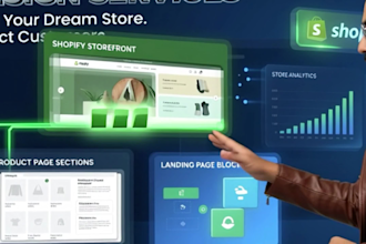 design a shopify product page using pagefly, gempages