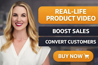 create a real life product demo video for your ecommerce listing