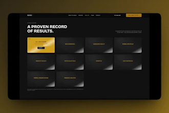 design a professional notary public website in wordpress