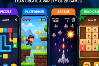 develop a 2d mobile game for android using flutter