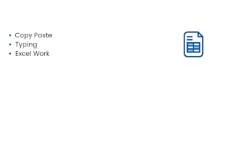 data entry freelancer copy paste typing excel work