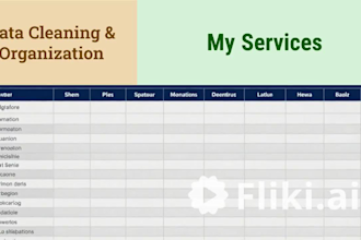 clean, format, merge, split, and organize excel data
