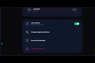 sell a ready made personal finance app with modern UI and firebase backend