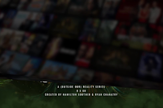 do cinematic horror or fantasy film pitch deck presentation