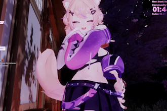 create 3d vtuber model, vrm avatar, vtuber rigging and full stream setup