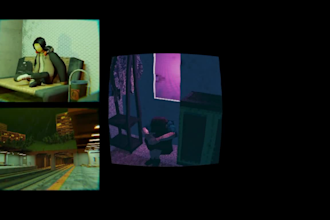 create retro low poly 3d character animation in ps1 ps2 psx n64 style