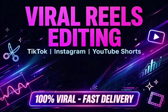 edit viral reels, tiktok and shorts with captions