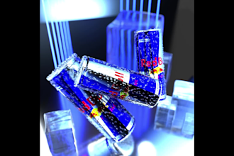 design eye catching 3d product animation video for your product