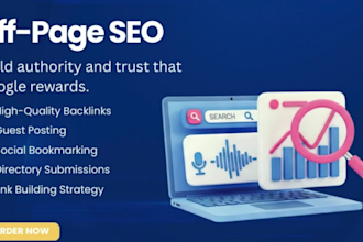 complete on page off page technical local ecommerce SEO